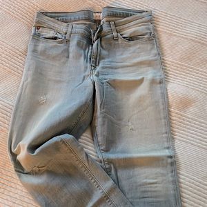 Hudson Nico Midrise Ankle Raw Hem